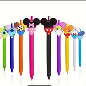 NIP 10 Piece Disney Character Ballpoint Pens